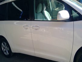 2014 TOYOTA SIENNA, WHITE, LE MODEL, 3.5L, AT, FWD,  Z26287